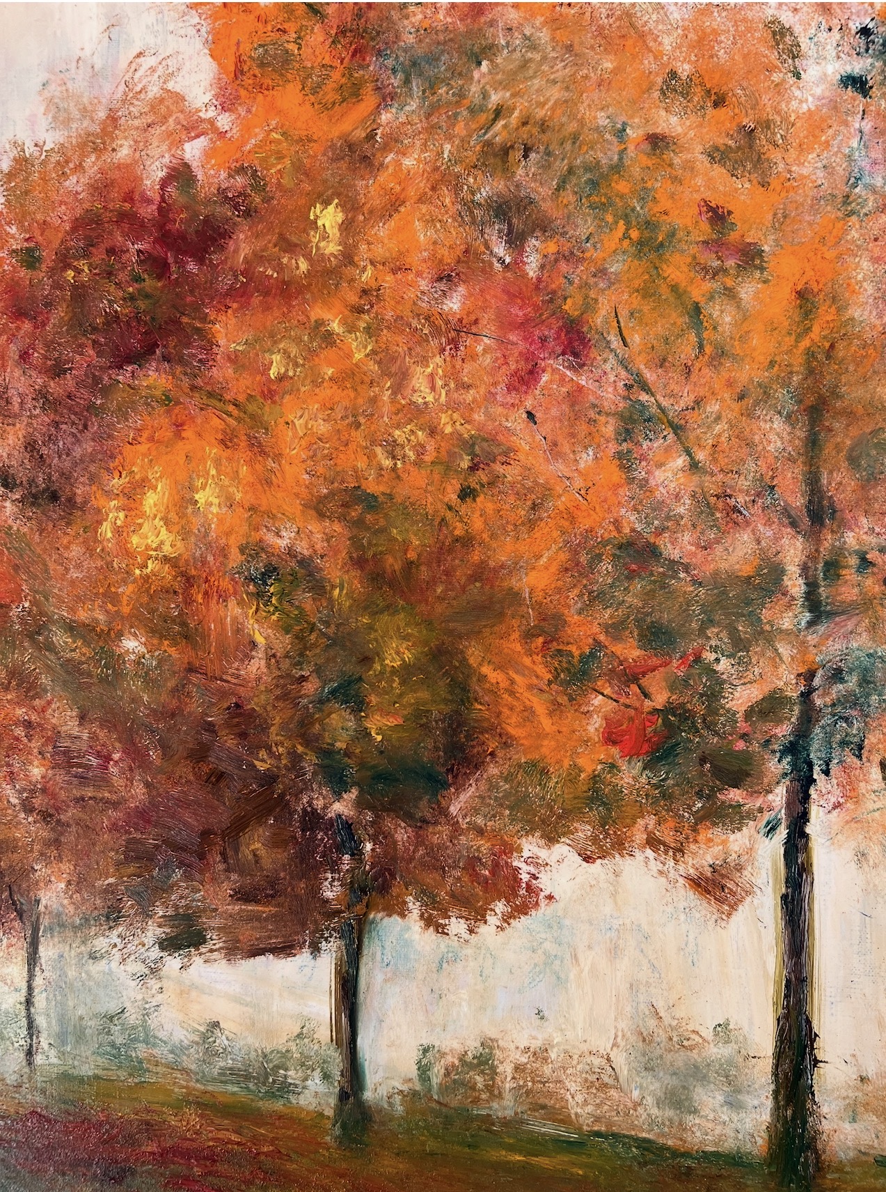 Detail of Breath of Autumn. November by Marina Stognieva